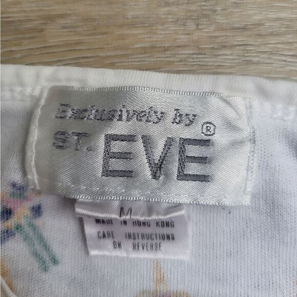 Exclusively For ST. EVE vintage nightgown, rare, Cats on a Ski Chair lift - Picture 4 of 13